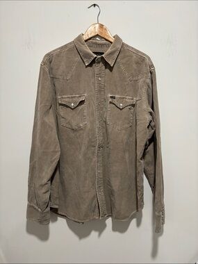 True grit weathered Jackson chord shirt XL